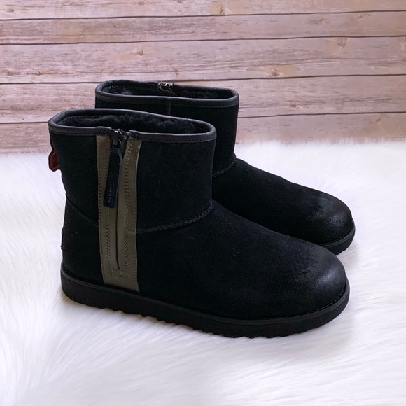 classic mini zip waterproof boot